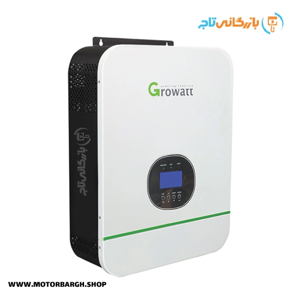 سانورتر GROWATT با توان 2 کیلووات 24 ولت 50 آمپر MPPT مدل SPF2000TLHVM