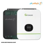 تصویر پنل کاربری سانورتر GROWATT با توان 2 کیلووات 24 ولت 50 آمپر MPPT مدل SPF2000TL