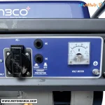 خروجی و نمایشگر موتور برق بنزینی آبکو 1 کیلووات مدل A1500 تک فاز