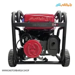 نمایی از دینام و اگزوز موتور برق بنزینی تورکسر 10 کیلووات مدل TPG12500E2RC تک فاز ریموت‌دار