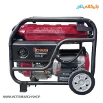 نمایی از شیر بنزین و باتری موتور برق بنزینی تورکسر 10 کیلووات مدل TPG12500E2RC تک فاز ریموت‌دار