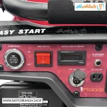 پنل کاربری، موتور برق بنزینی تورکسر 10 کیلووات مدل TPG12500E2RC تک فاز ریموت‌دار
