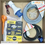 تصویر اقلام همراه موتور برق سه گانه سوز چمپیون 11.5 کیلووات مدل 800416 تک فاز استارتی