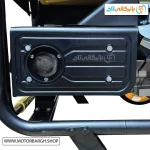 تصویر اگزوز موتور برق سه گانه سوز چمپیون 11.5 کیلووات مدل 800416 تک فاز استارتی