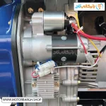 تصویر سیم پیچی موتور برق دیزلی آگرو 9 کیلووات مدل AD11000E3D تک فاز و سه فاز