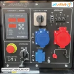 تصویر پنل کاربری موتور برق دیزلی آگرو 15 کیلووات مدل AD18000E3D تک فاز و سه فاز