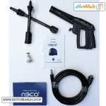 تصویر اقلام همراه کارواش نیمه‌صنعتی آبکو 130 بار مدل AW10000 دینامی