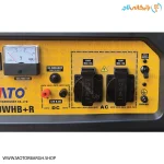خروجی موتور برق بنزینی راتو مدل R5500DWHB+R تک فاز ریموت‌دار
