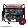 موتور برق بنزینی فیروچی 10 کیلووات مدل FSG12000E2V3RC تک فاز و سه فاز ریموت‌دار