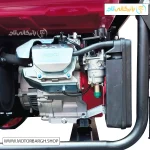 تصویر قسمتی از موتور موتور برق بنزینی فیروچی 10 کیلووات مدل FSG12000E2V3RC تک فاز و سه فاز ریموت‌دار