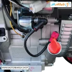 تصویر شیر بنزین موتور برق بنزینی فیروچی 10 کیلووات مدل FSG12000E2V3RC تک فاز و سه فاز ریموت‌دار