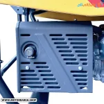 اگزوز موتور برق بنزینی راتو ۳ کیلووات مدل R5600DWHB+R تک فاز ریموت‌دار