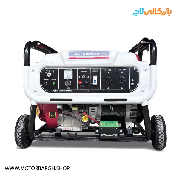 موتور برق بنزینی جیانگ دانگ 7.5 کیلووات مدل JD10000JWE2ARC تک فاز ATS