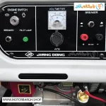 تصویر پنل کاربری موتور برق بنزینی جیانگ دانگ 7.5 کیلووات مدل JD10000JWE2ARC ریموت دار بهمراه پورت ATS