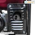 تصویر اگزوز موتور برق بنزینی جیانگ دانگ 7.5 کیلووات مدل JD10000JWE2ARC ریموت دار بهمراه پورت ATS