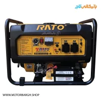 موتور برق بنزینی راتو 3 کیلووات مدل R5500DWHB+R تک فاز ریموت‌دار