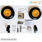 تصویر اقلام همراه موتور برق بنزینی راتو ۳ کیلووات مدل R5600DWHB+R تک فاز ریموت‌دار