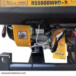 موتور برق بنزینی راتو R5500DWHB+R تک فاز ریموت‌دار