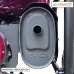 تصویر اگزوز موتور برق بنزینی تورکسر 10 کیلووات مدل TPG12500E2IIIRC تک فاز و سه فاز ریموت‌دار