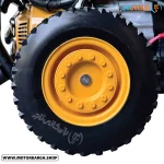تصویر چرخ موتور برق بنزینی راتو ۳ کیلووات مدل R5600DWHB+R تک فاز ریموت‌دار