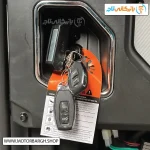 تصویر ریموت موتور برق بنزینی آگرو ۱۱ کیلووات تک فاز و سه فاز مدل AG15000iEDGR اینورتری ریموت‌دار
