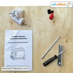 تصویر اقلام همراه موتور برق بنزینی آگرو 4.5 کیلووات مدل AG5500ISER اینورتری سایلنت ریموت‌دار