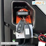 تصویر ریموت موتور برق بنزینی آگرو 5 کیلووات مدل AG6000IOER اینورتری ریموت‌دار