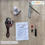 تصویر اقلام همراه موتور برق بنزینی آگرو ۵.۵ کیلووات مدل AG6500ISER اینورتری سایلنت ریموت‌دار