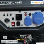 تصویر پنل کاربری موتور برق بنزینی آگرو ۸ کیلووات مدل AG9500IOER اینورتری ریموت‌دار