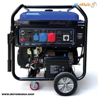 موتور برق بنزینی زونگشن 11 کیلووات مدل PB12003EB ریموت‌دار تک فاز و سه فاز