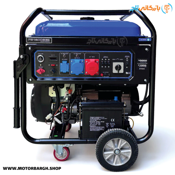 موتور برق بنزینی زونگشن 11 کیلووات مدل PB12003EB ریموت‌دار تک فاز و سه فاز