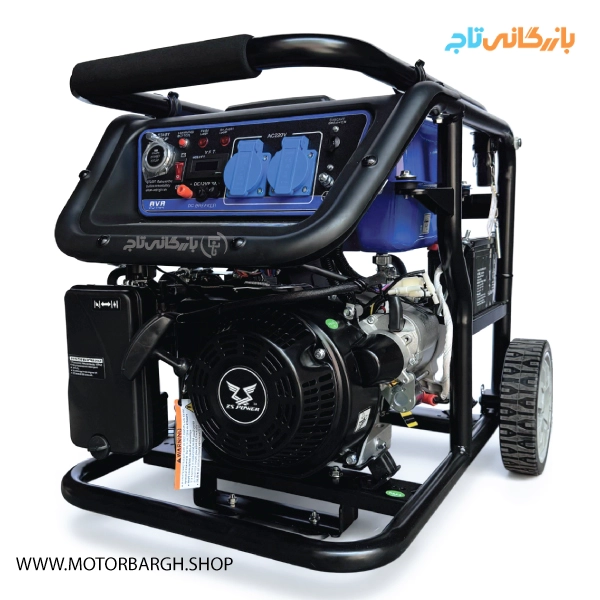 موتور برق بنزینی زونگشن ۳.۳ کیلووات مدل KB3700ER ریموت‌دار