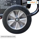 تصویر چرخ عقب موتور برق بنزینی زونگشن 11 کیلووات مدل PB12003EB ریموت‌دار تک فاز و سه فاز به همراه ویدیو معرفی