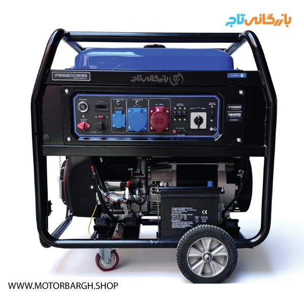 موتور برق بنزینی زونگشن 18 کیلووات مدل PB22003EB تک فاز و سه فاز ریموت‌دار به همراه ویدیو معرفی