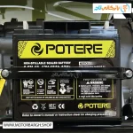 تصویر باتری موتور برق بنزینی پوتر 10.5 کیلووات مدل PT23000VES تک فاز استارتی