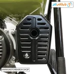 تصویر اگزوز موتور برق بنزینی پوتر 10.5 کیلووات مدل PT23000VES تک فاز استارتی