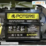 تصویر باتری موتور برق بنزینی پوتر 10.5 کیلووات مدل PT23000VESATS تک فاز به همراه تابلو اتوماتیک