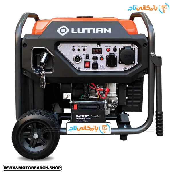 موتور برق بنزینی لوتیان 8 کیلووات مدل LT9500iER اینورتری ریموت‌دار
