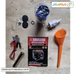 تصویر اقلام همراه موتور برق بنزینی واکسون 9.5 کیلووات مدل VK18500IER اینورتری ریموت‌دار به همراه ویدیو معرفی