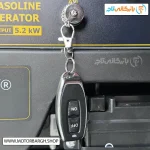 تصویر ریموت موتور برق بنزینی کنزاکس 5.2 کیلووات مدل 6106 اینورتری ریموتدار