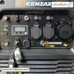 تصویر پنل کاربری موتور برق بنزینی کنزاکس 7.7 کیلووات مدل 6168 اینورتری ریموت‌دار