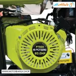 تصویر هندل موتور برق بنزینی پوتر 9.5 کیلووات مدل PT21000VESRATS به همراه تابلو ATS و ریموت‌دار