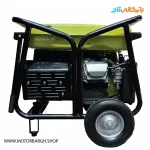 نمایی از قسمتی از موتور موتور برق بنزینی پوتر 9.5 کیلووات مدل PT21000VESRATS به همراه تابلو ATS و ریموت‌دار