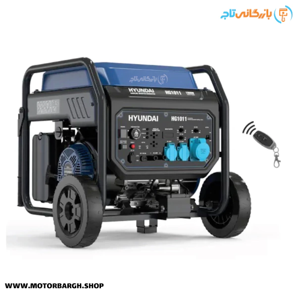 موتور برق بنزینی هیوندای 10 کیلووات مدل HG1011 اینورتری